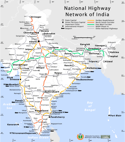 major national highways